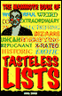 Mammoth Book of Tasteless Lists