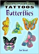 Glow-in-the-Dark Tattoos Butterflies