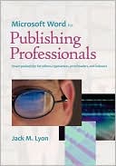 Microsoft Word For Publishing Professionals