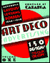 Art Deco Advertising: Authentic Layouts, Lettering and Border Designs