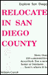 Relocate in San Diego County