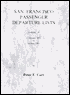 San Francisco Passenger Departure Lists: January 3 to June 14, 1851