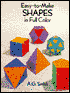 Easy-to-Make Three-D Shapes
