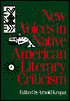 New Voices in Native American Literary Criticism