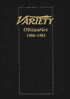 Variety Obituaries, 1980-83
