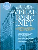 Application Development Using Visual Basic and .NET