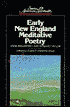 Early new England Meditative Poetry