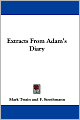 Extracts from Adam's Diary