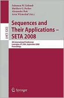 Sequences and Their Applications - SETA 2008: 5th International Conference Lexington, KY, USA, September 14-18, 2008, Proceedings