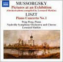 Mussorgsky: Pictures at an Exhibition / Liszt: Piano Concerto No. 1
