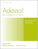 Adesso!, Audioscript and Answer Key Student Solution Manual: An Introduction to Italian