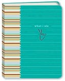 What I Ate (Teal) Mini Journal