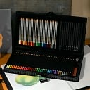 Artist's 78-Piece Pencil Set in Black Vinyl Case by Barnes & Noble: Product Image