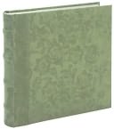 Sage Faux Suede Floral Embossed Photo Album by Barnes & Noble: Product Image