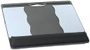 Black/Gray Computer Lapdesk with Wrist Pad by Creative Manufacturing: Product Image