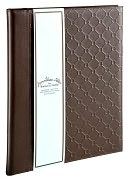 Jonathan Adler Bespoke Brown Bonded Leather Presentation Book by Barnes & Noble: Product Image