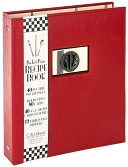 Bon Appetit Recipe Book Red/Black 9x8 by Gibson, C. R. Company: Product Image