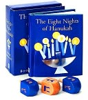 Eight Nights of Hanukkah Book and Dreidel Set