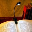 Mighty Bright Black Xtraflex 2 LED Booklight (Batt Inc) by Gold Crest LLC: Product Image