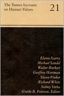 The Tanner Lectures on Human Values 2000