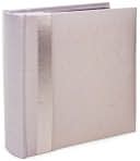 Always and Forever White Wedding Photo Album-200 Pockets by Gibson, C. R. Company: Product Image