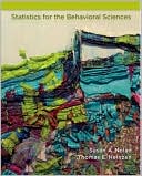 Statistics for the Behavioral Sciences