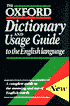 The Oxford Dictionary and Usage Guide to the English Language