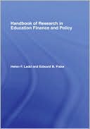 Handbook Of Research In Education Finance And Policy