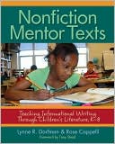 Nonfiction Mentor Texts by Lynne R. Dorfman: Book Cover