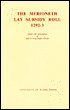 Merioneth Lay Subsidy Roll, 1292-3