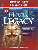 Holt World History: Human Legacy: Interactive Reader And Study Guide Grades 9-12