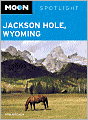 Moon Spotlight Jackson Hole, Wyoming