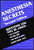 Anesthesia Secrets