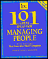 101 Great Ideas for Managing People: From America's Most Innovative Small Companies