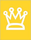 Chess Mate Notebooks, King, Blank Unlined Journal