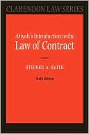 Atiyah's Introduction to the Law of Contract