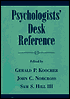 Psychologists' Desk Reference