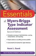 Essentials of Myers-Briggs Type Indicator Assessment