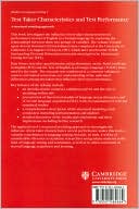 Test Taker Characteristics and Performance: A Structural Modeling Approach