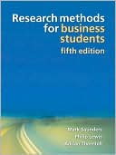 Research Methods for Business Students