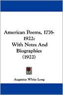 American Poems, 1776-1922