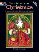 The Spirits of Christmas Stained Glass Coloring Book