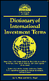 Dictionary of International Investment Terms
