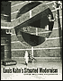Louis Kahn's Situated Modernism