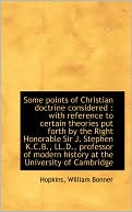 Some Points Of Christian Doctrine Considered