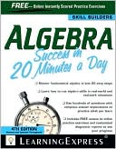 Algebra Success in 20 Minutes a Day, 4th Edition