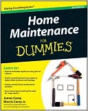 Home Maintenance For Dummies by James Carey: Book Cover