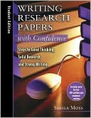 Writing Research Papers with Confidence by Sheila Moss: Book Cover