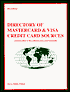 Directory of Mastercard and VISA Credit Card Sources 2001