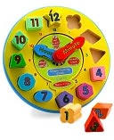Shape Sorting Clock by Melissa & Doug: Product Image